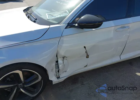 2022 Honda Accord Sport из США, поврежденный, VIN 1HGCV1F38NA008095